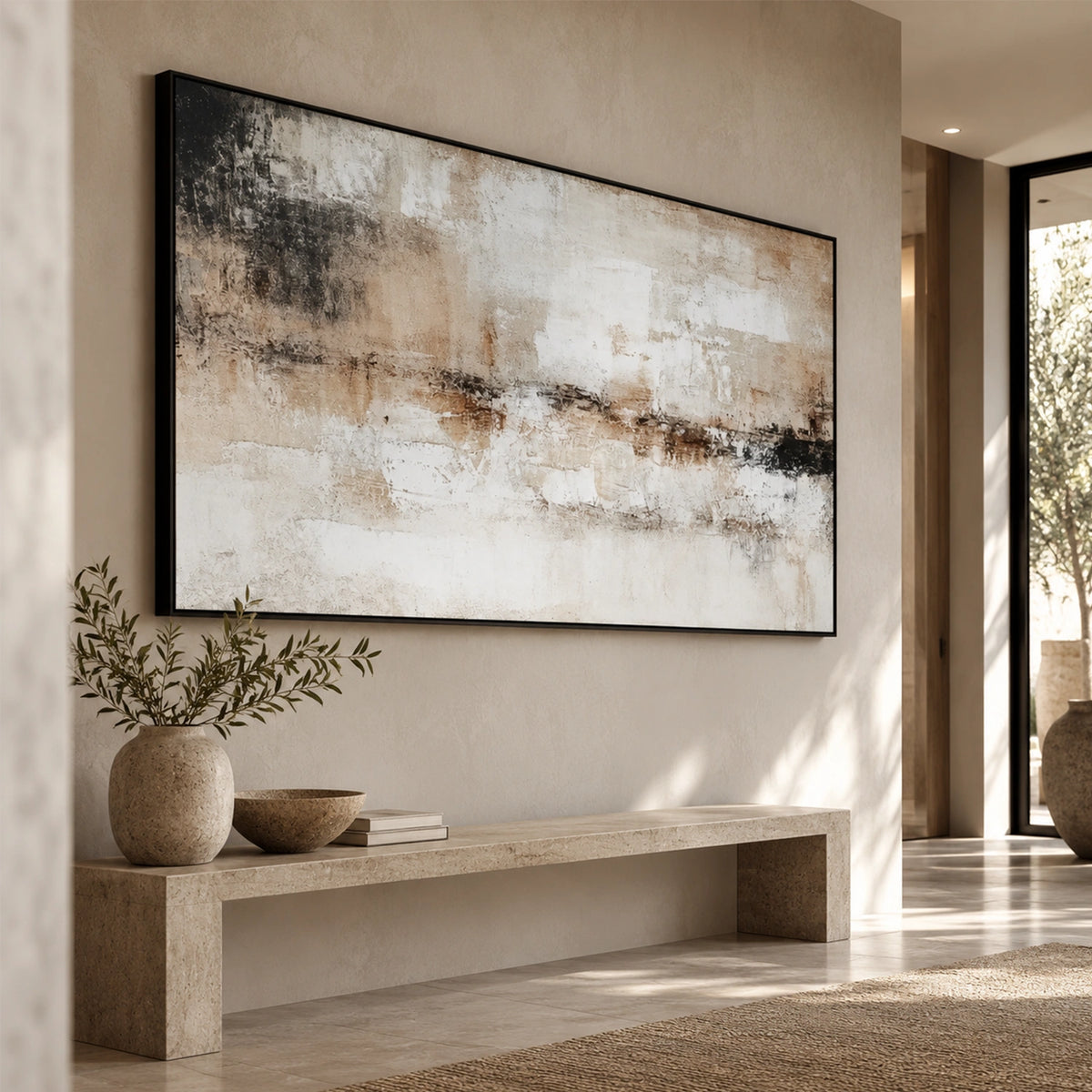 Abstract Canvas Wall Art #AP402