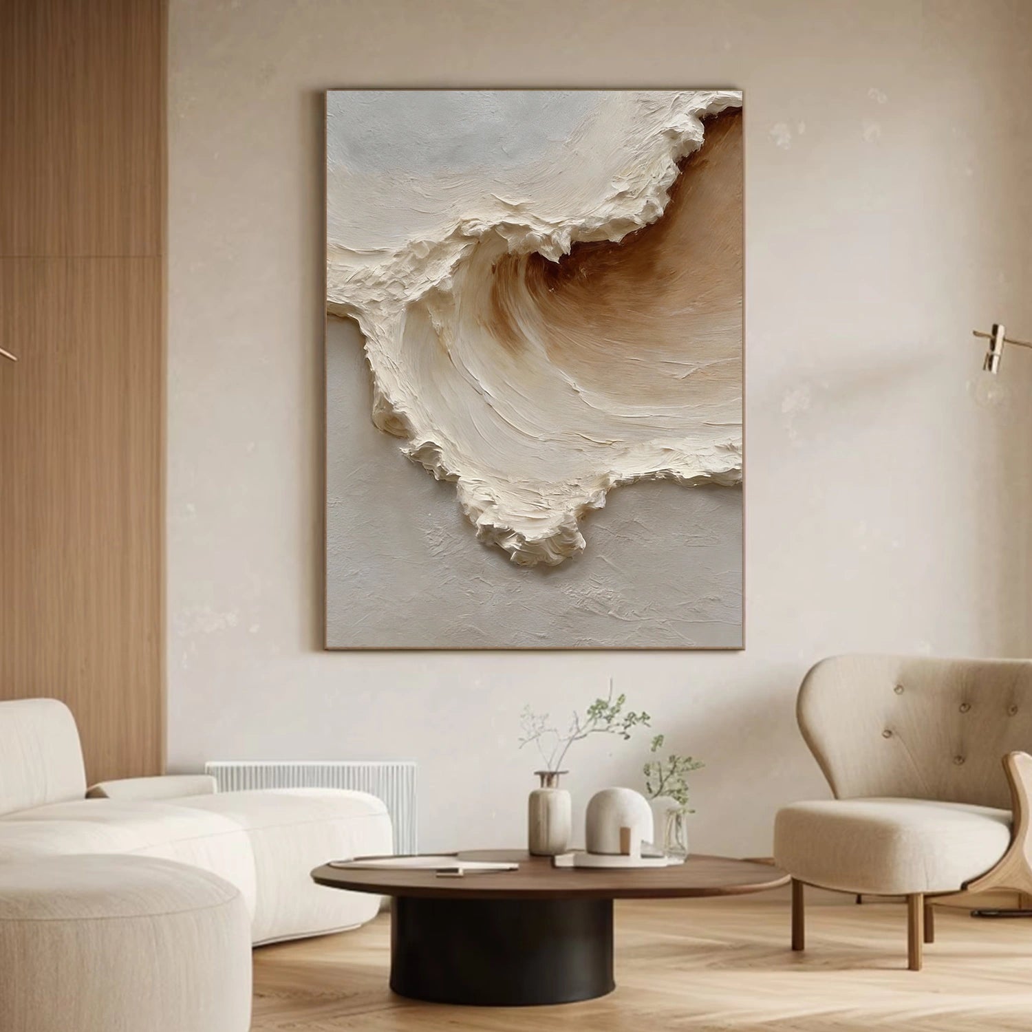 Ocean Abstract Textured Wall Art #OP046