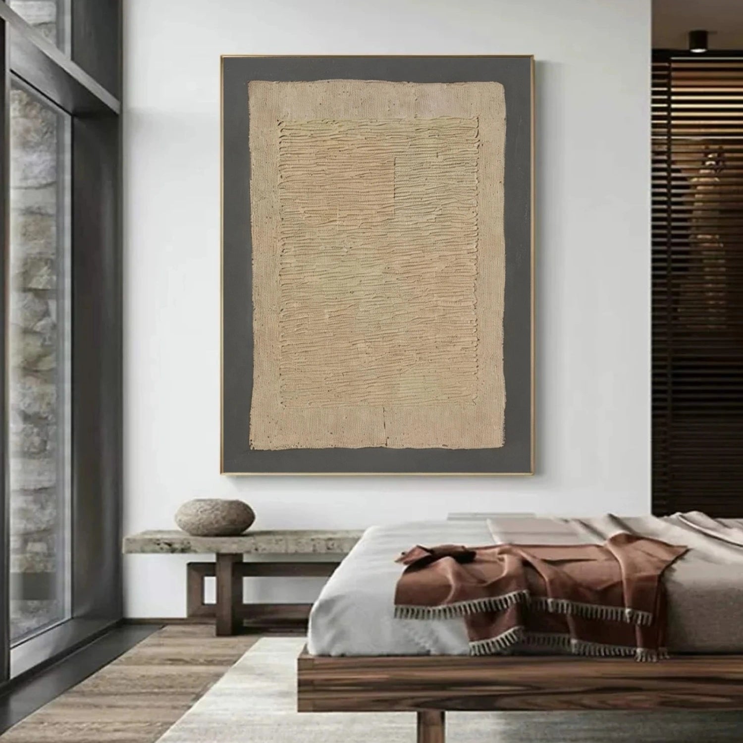 Abstract Textured Wall Art #AT152