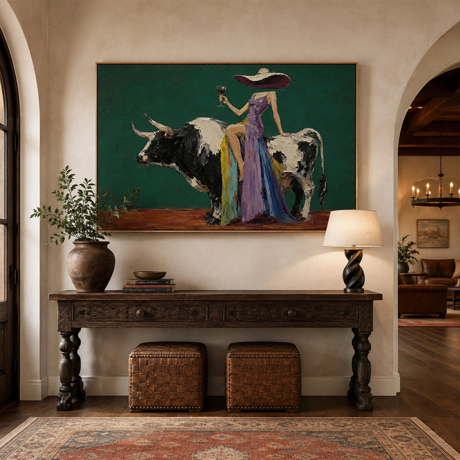 American Western Cowboy Art #VT235