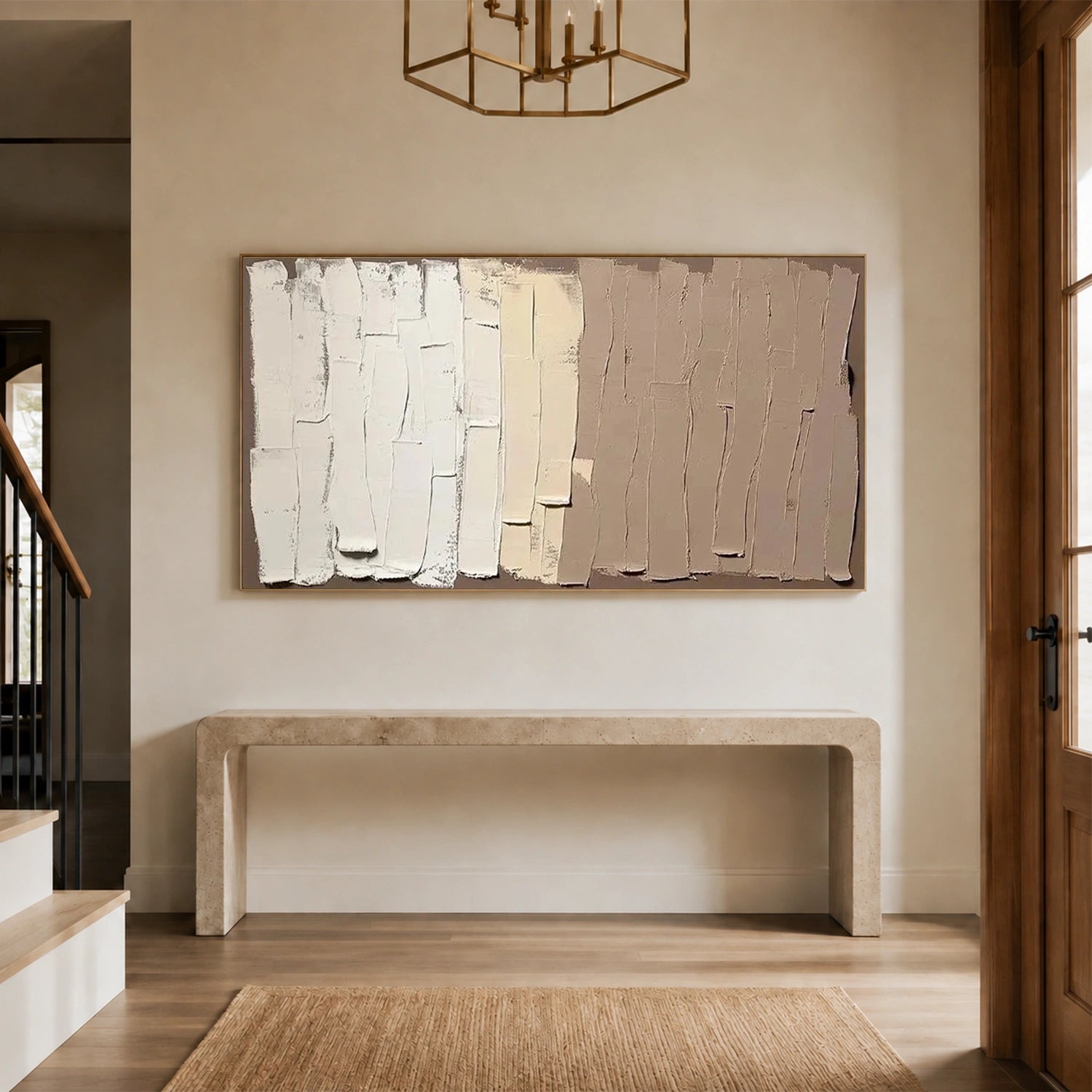 Abstract Textured  Wall Art #AT181