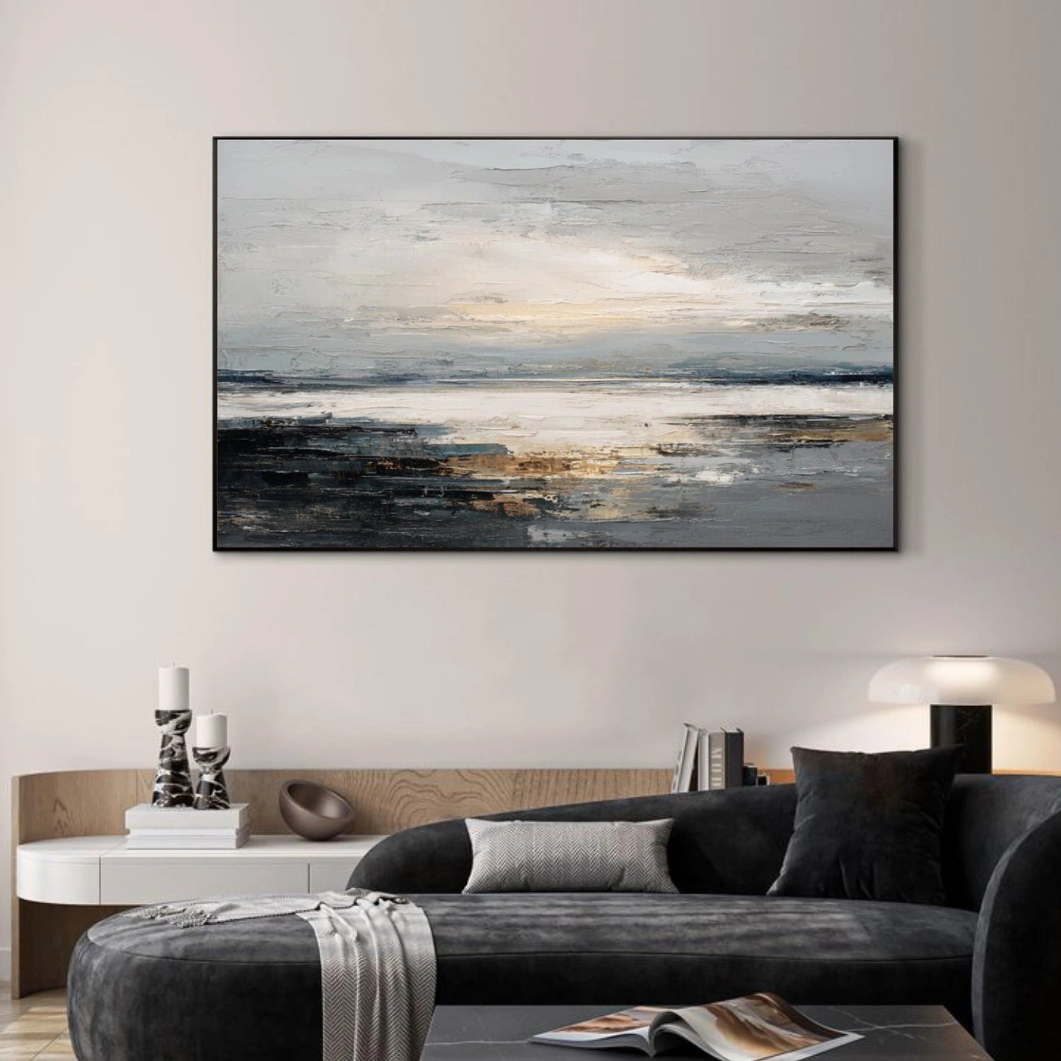 Abstract Canvas Wall Art #AP300