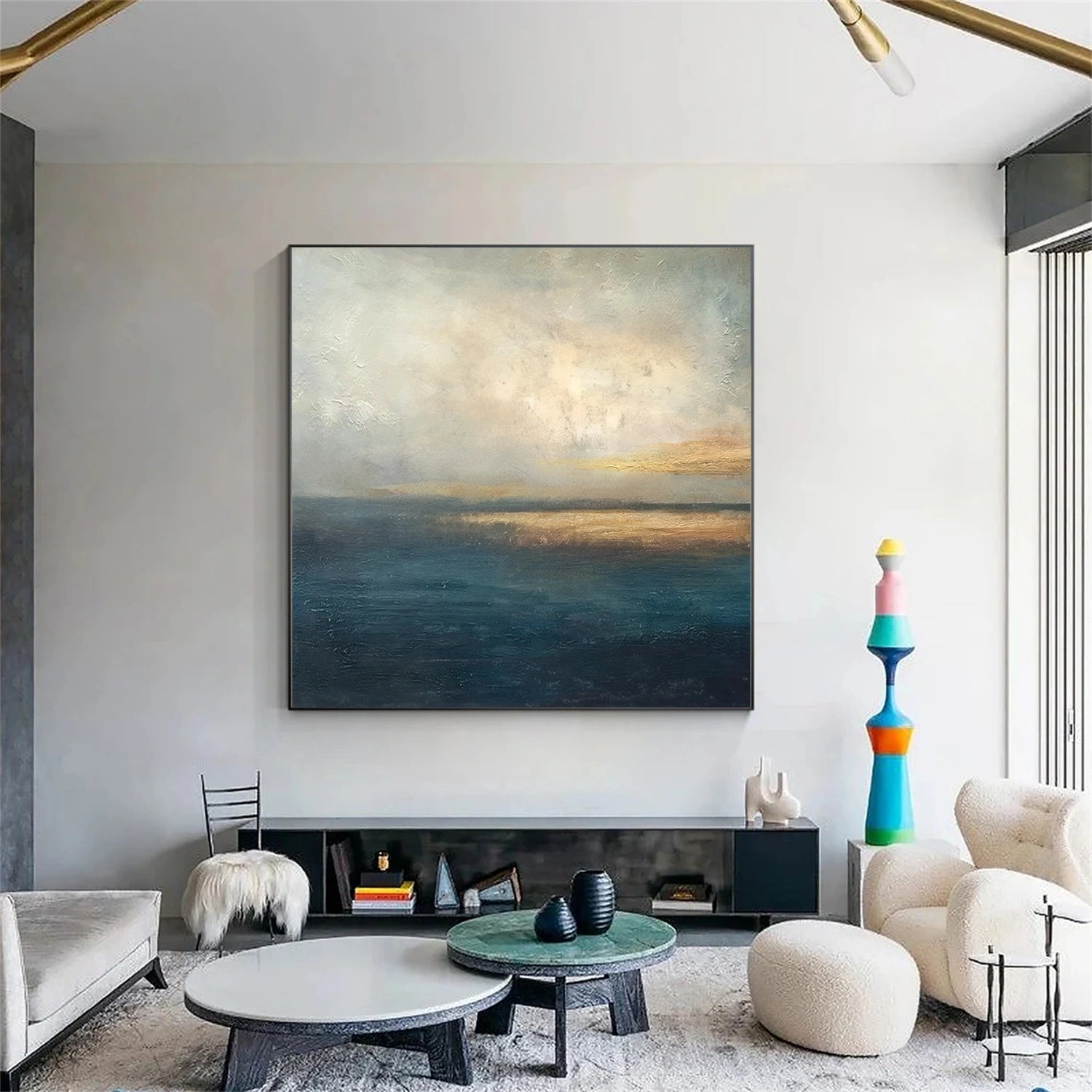 Abstract Canvas Wall Art #AP327