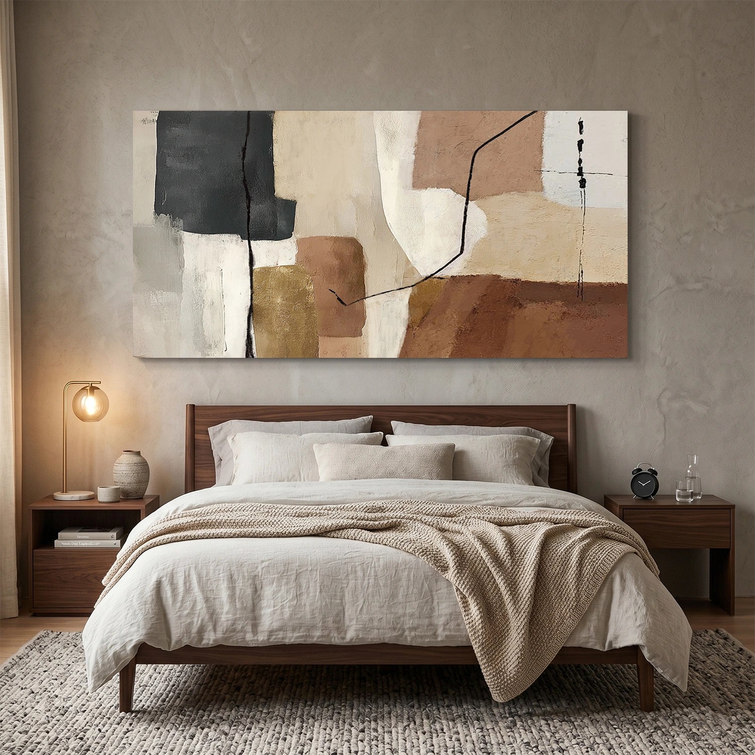 Abstract Canvas Wall Art #AP377