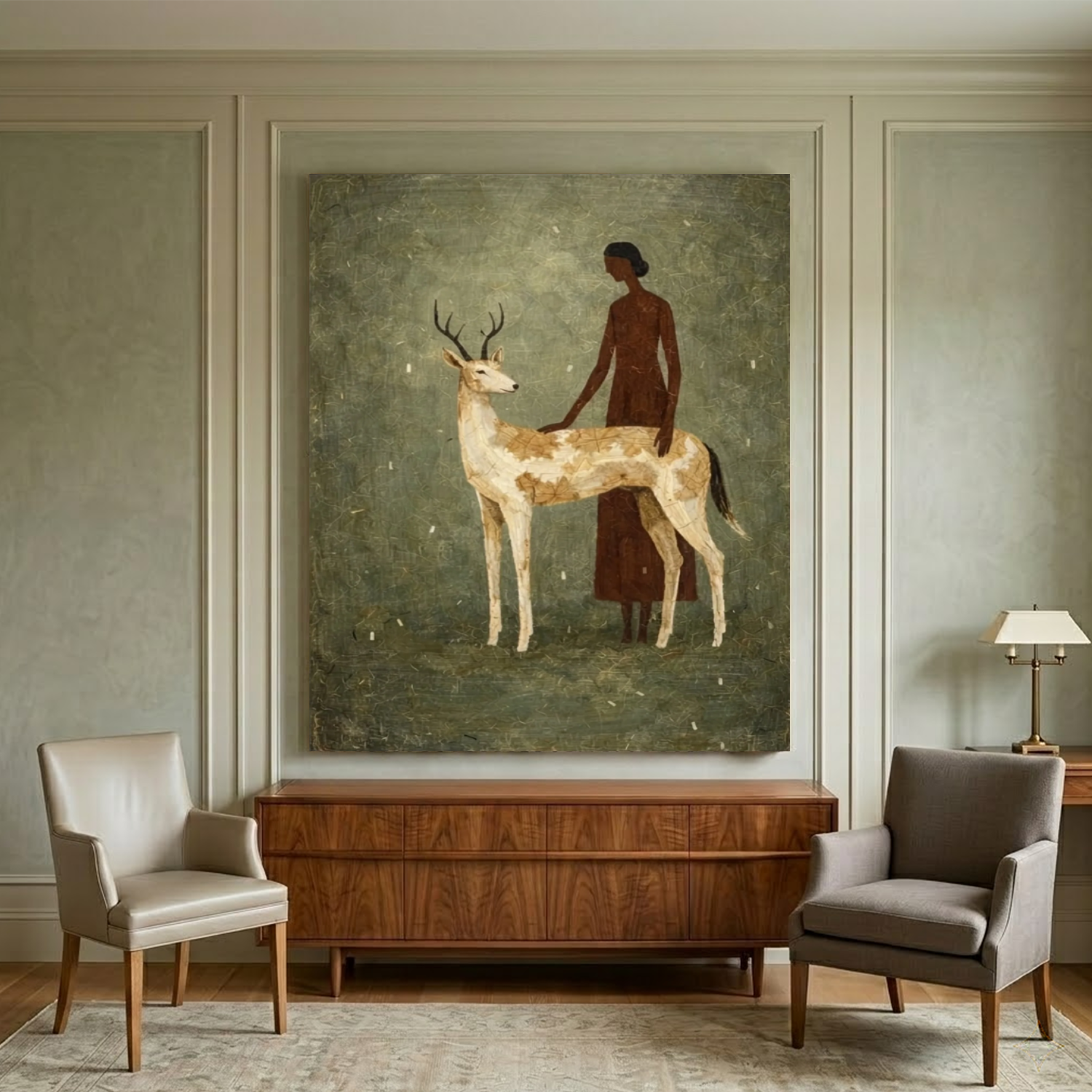 Vintage Americana Art #VT046