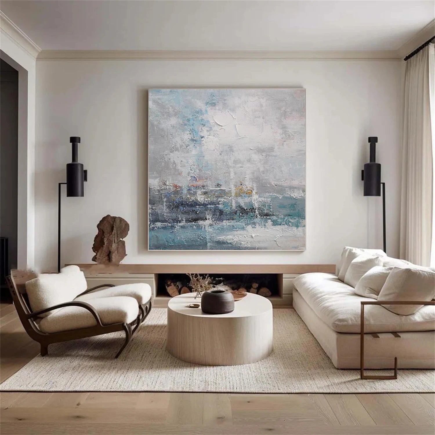 Abstract Canvas Wall Art #AP276