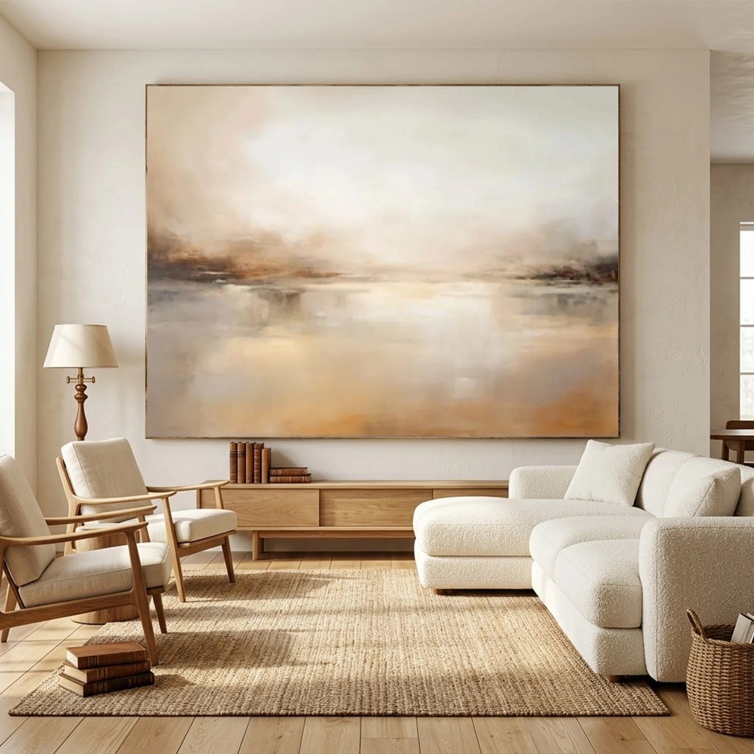 Abstract Canvas Wall Art #AP388