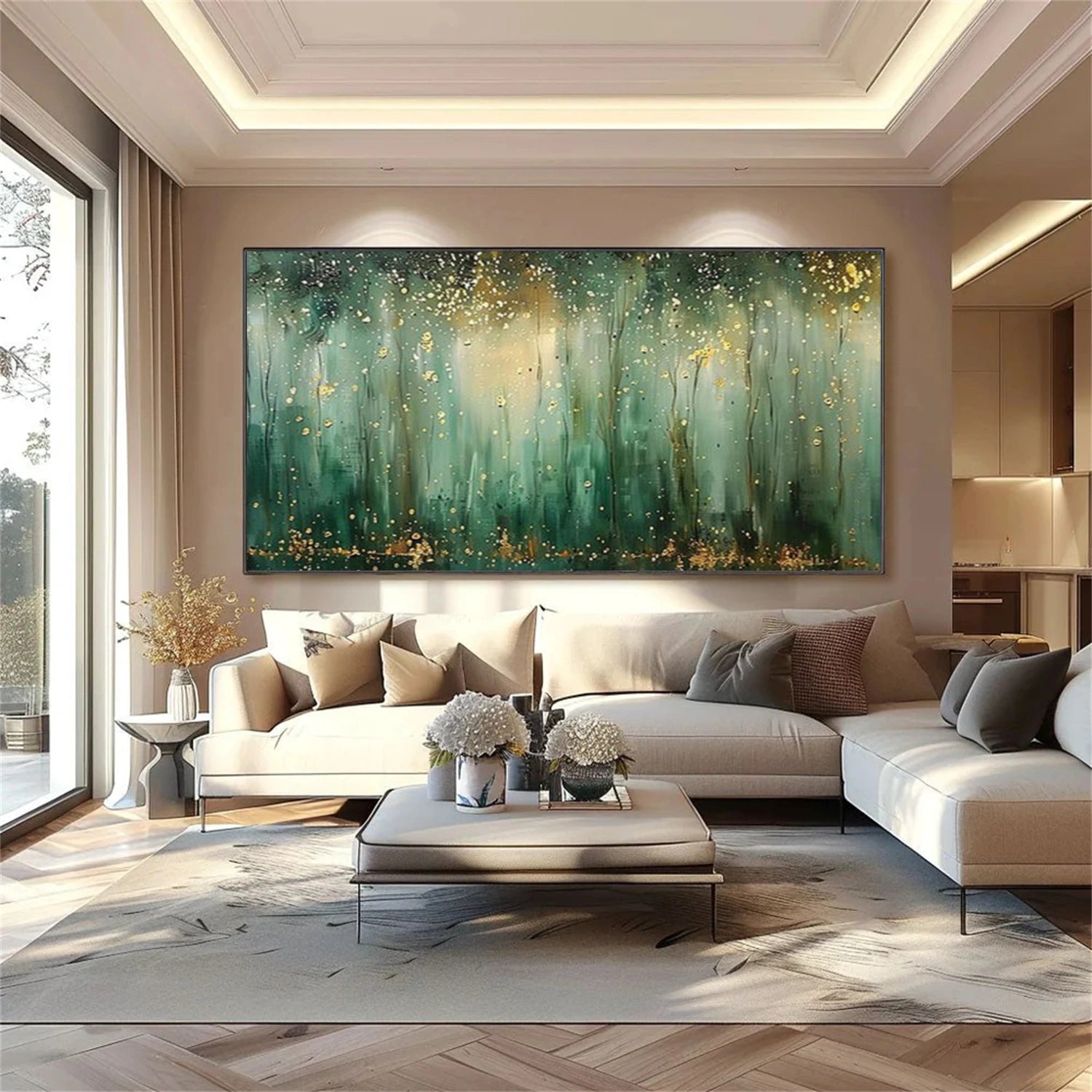 Abstract Textured Wall Art #AT125