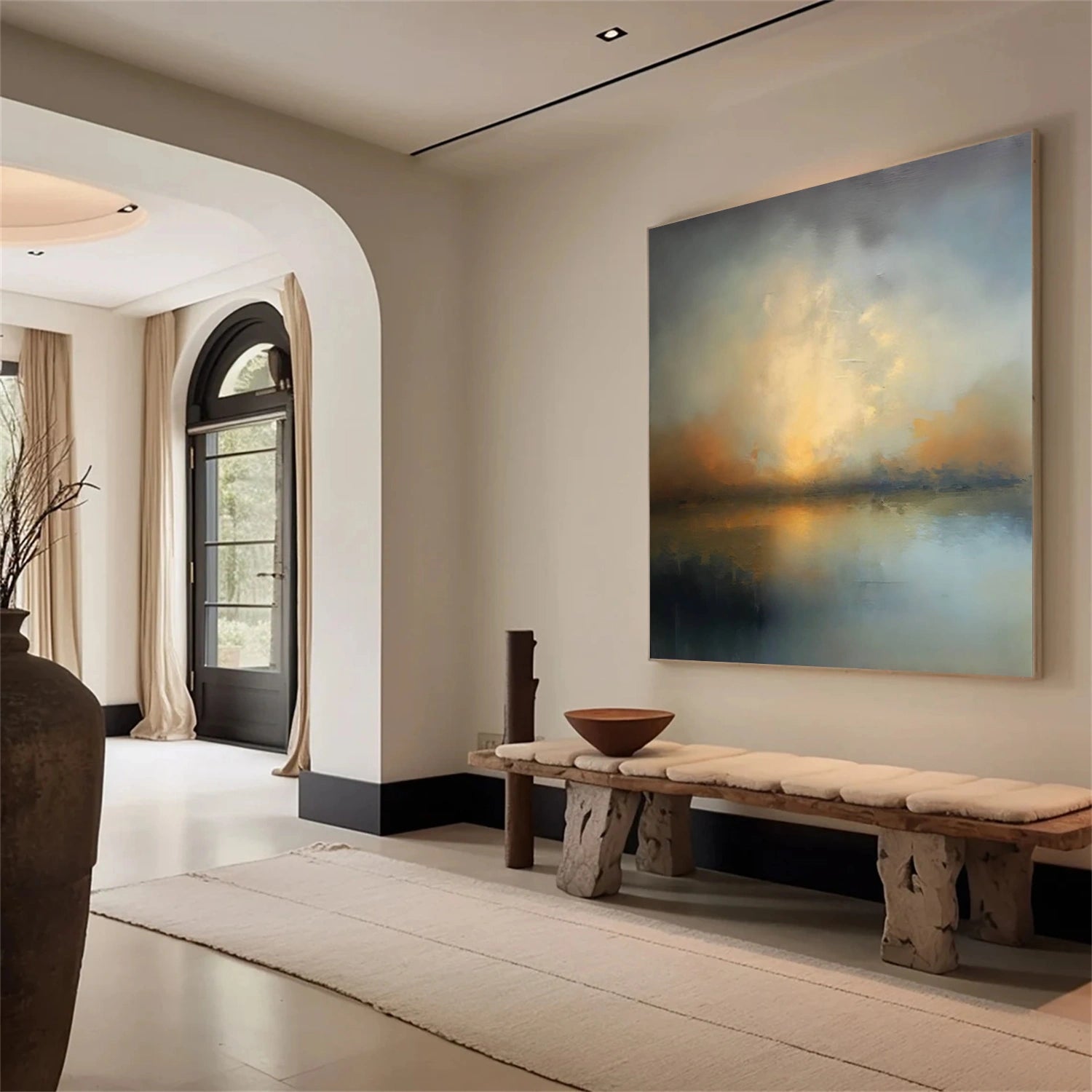 Abstract Canvas Wall Art #AP233