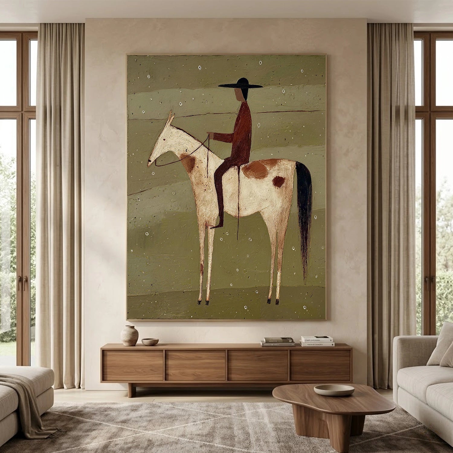 Vintage Americana Art #VT088