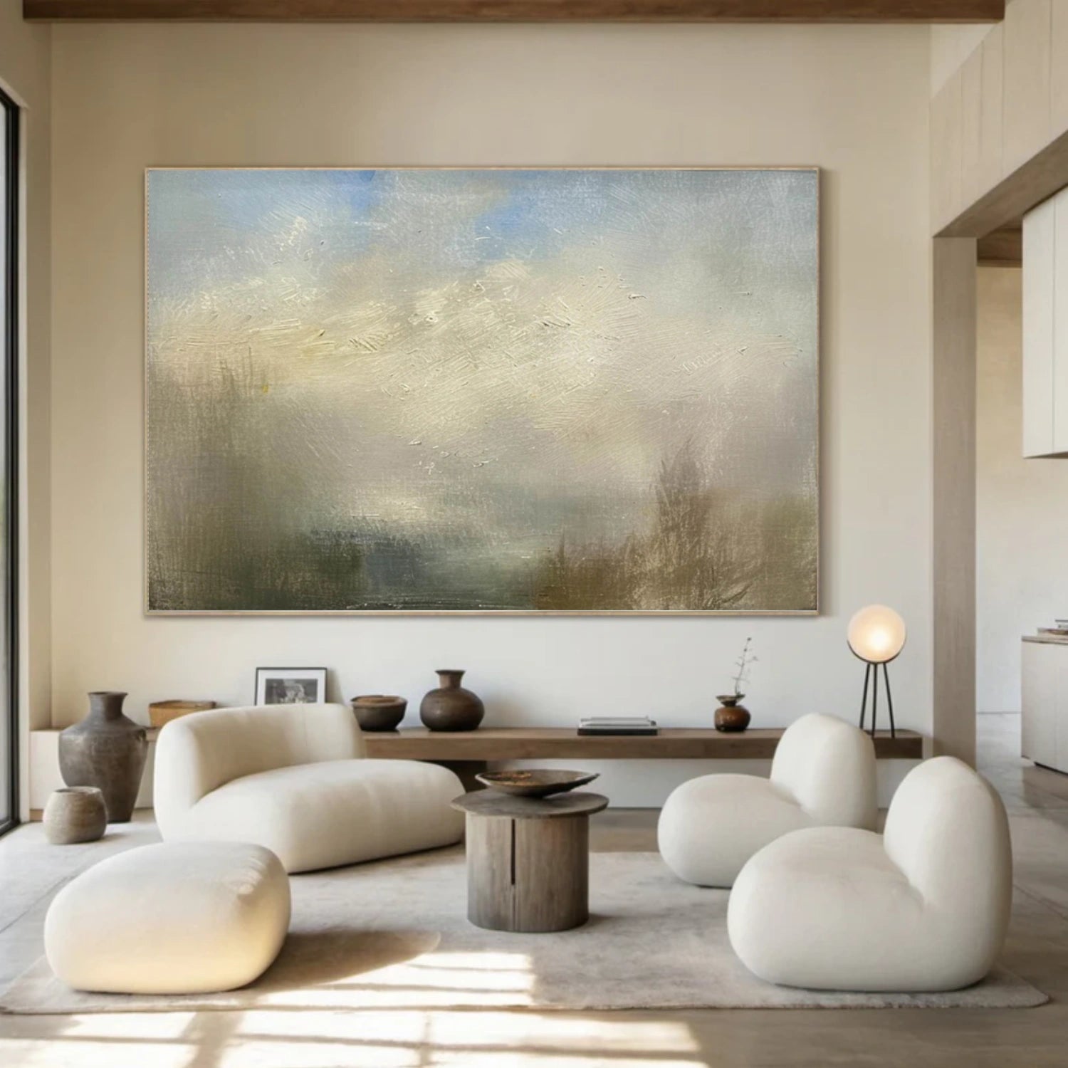 Abstract Canvas Wall Art #AP375