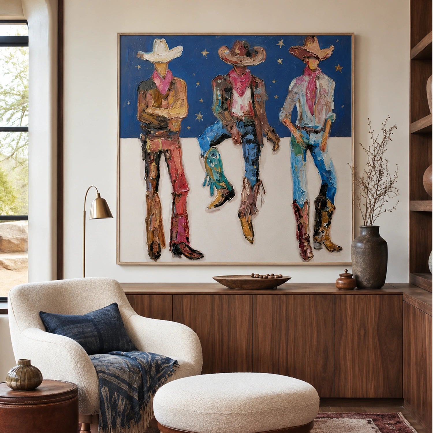American Western Cowboy Art #VT245