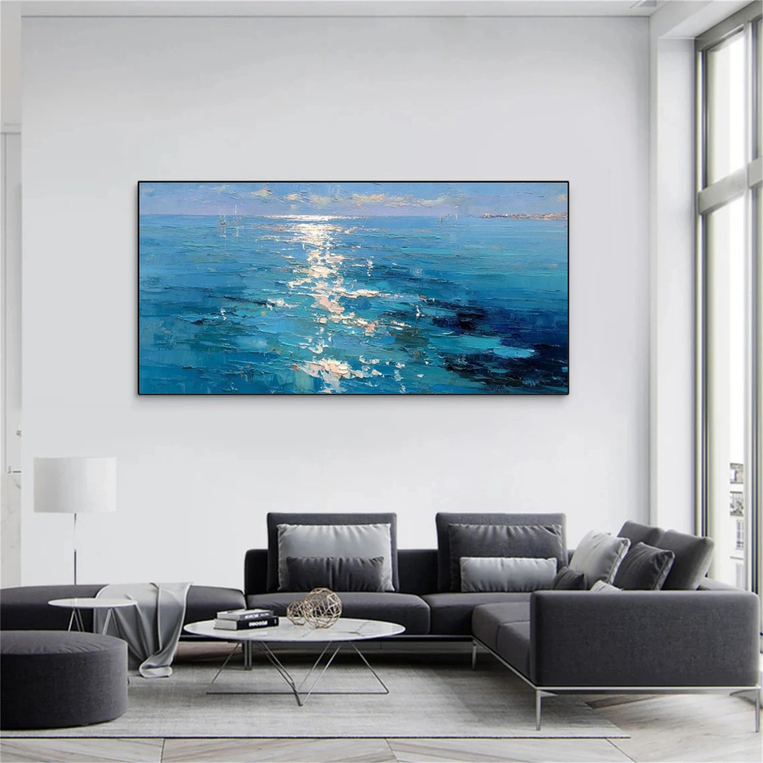 Abstract Textured Wall Art #OP058