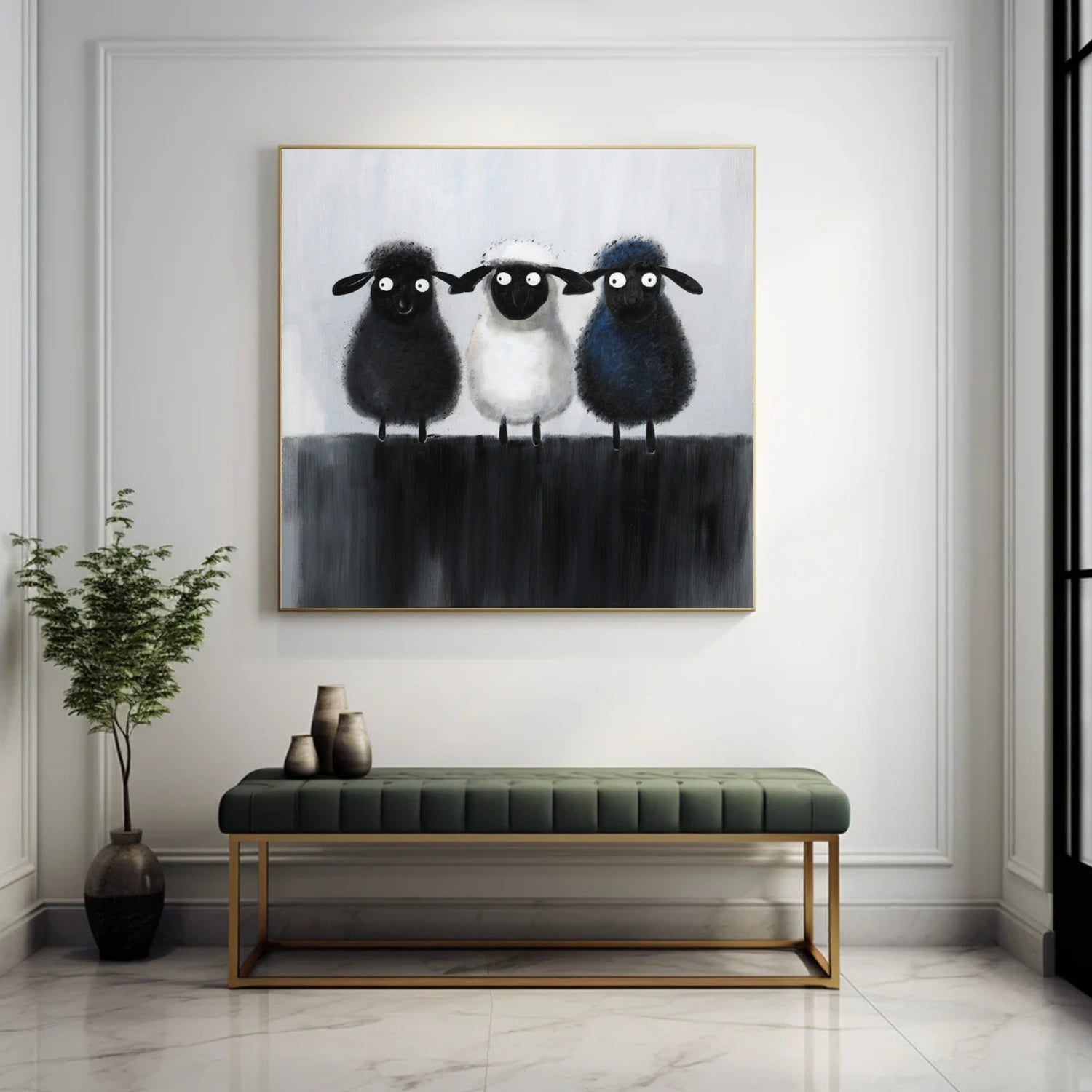 Abstract Animal Wall Art #AC106