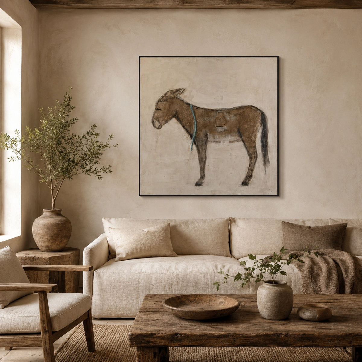 Abstract Animal Horse Wall Art #AC145