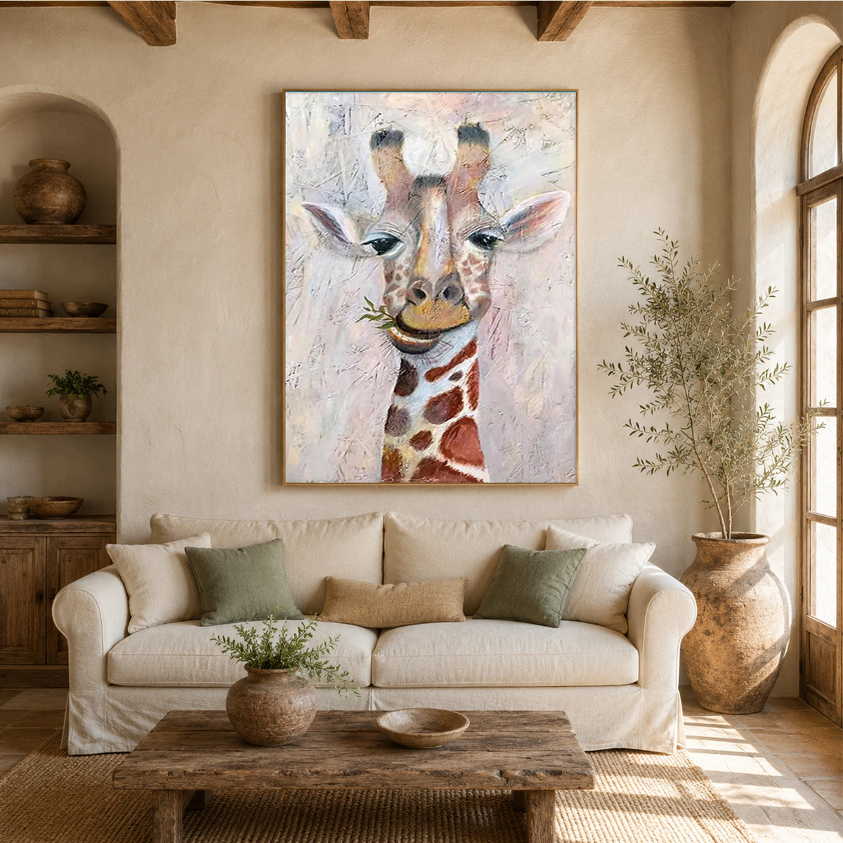 Abstract Animal Textured Wall Art #AC150