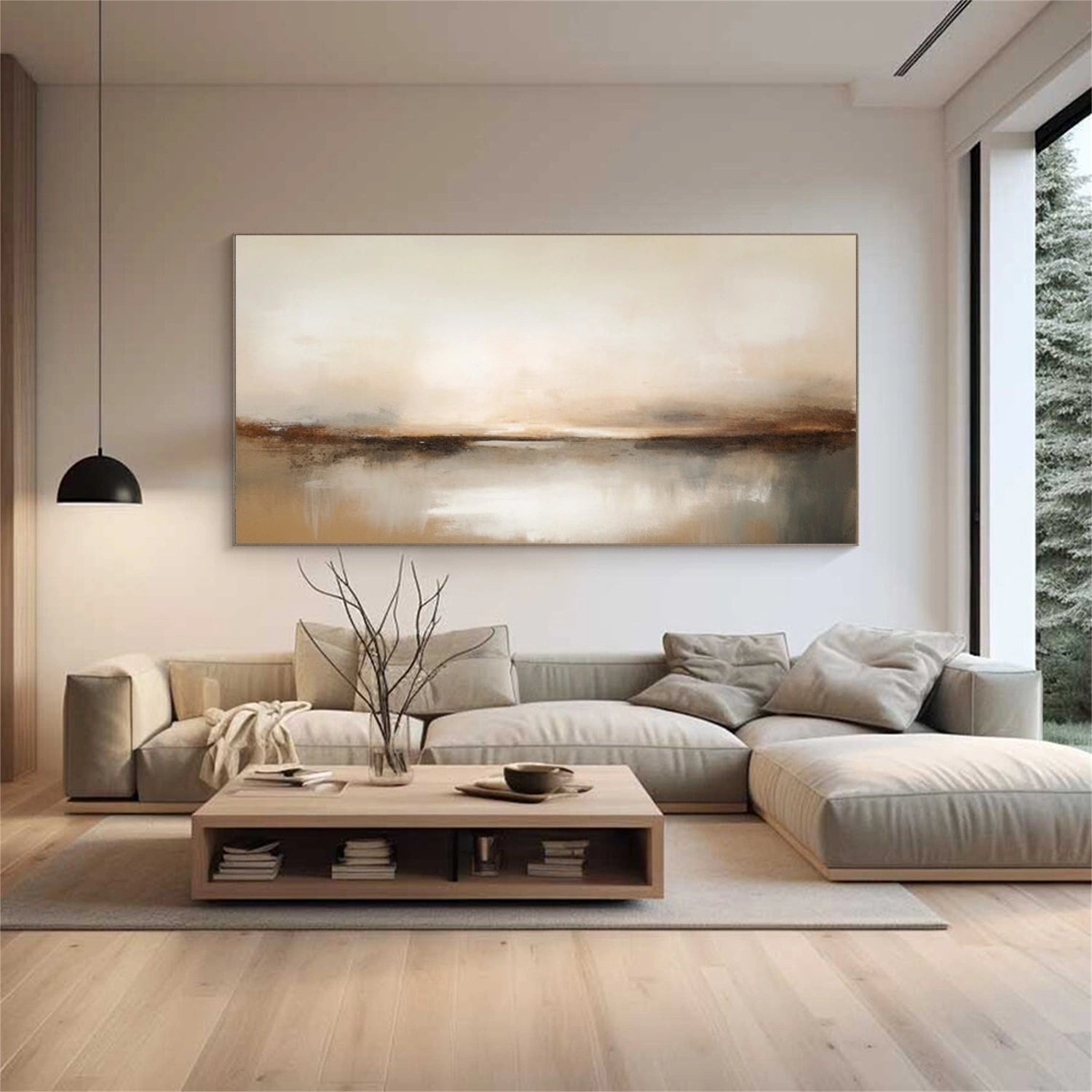 Abstract Canvas Wall Art #AP301