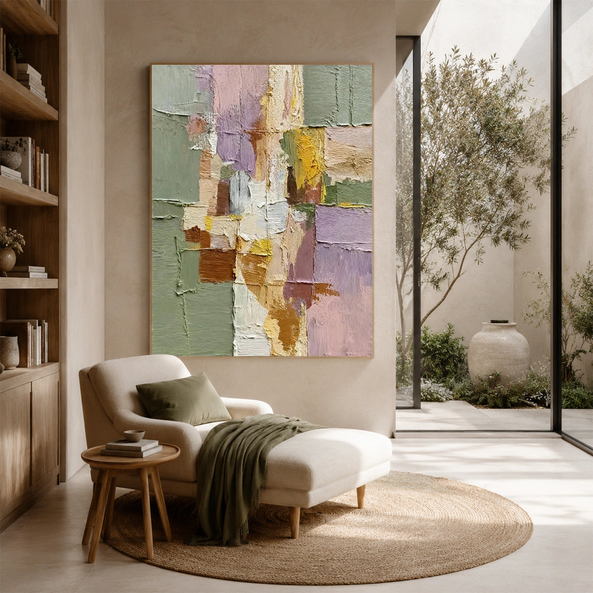 Abstract Textured Wall Art #AT193