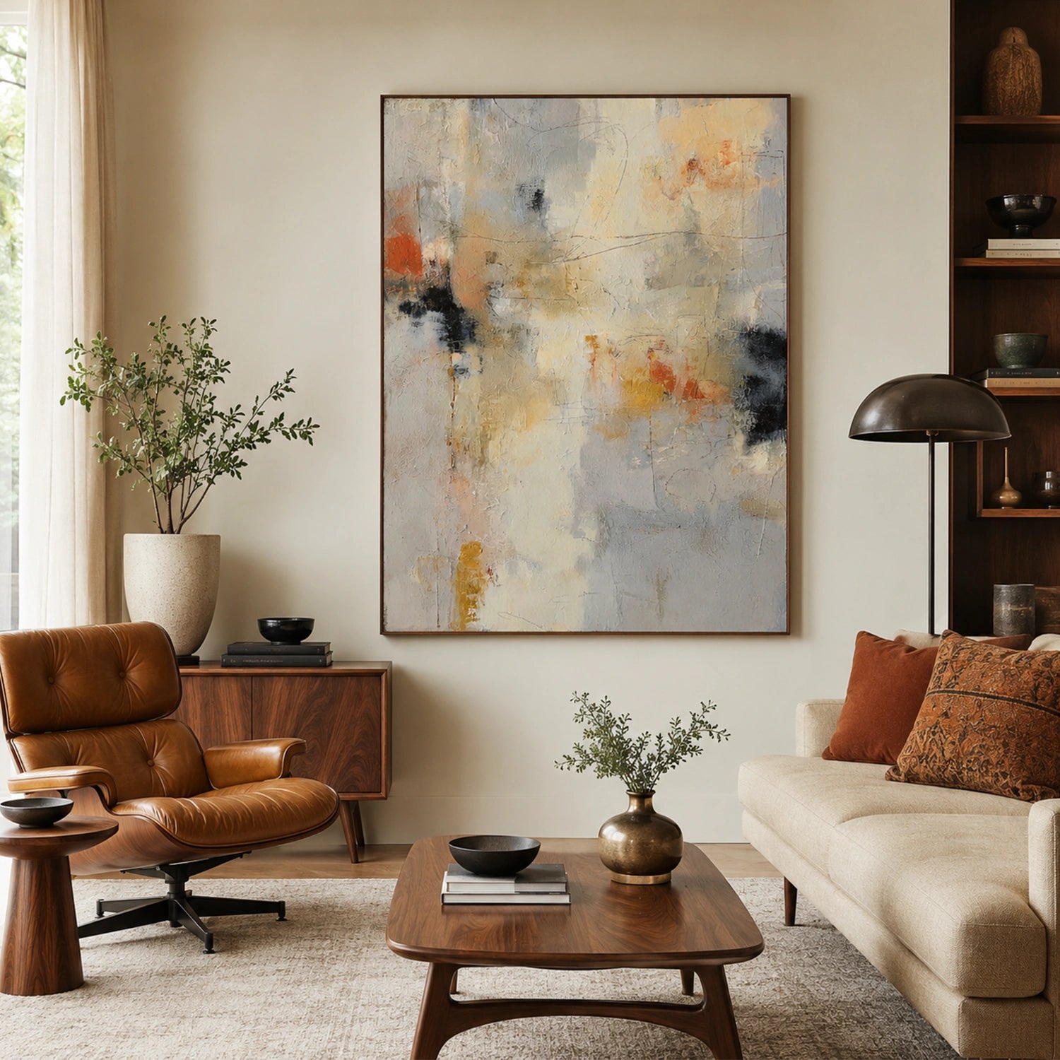Abstract Textured Wall Art #AT164