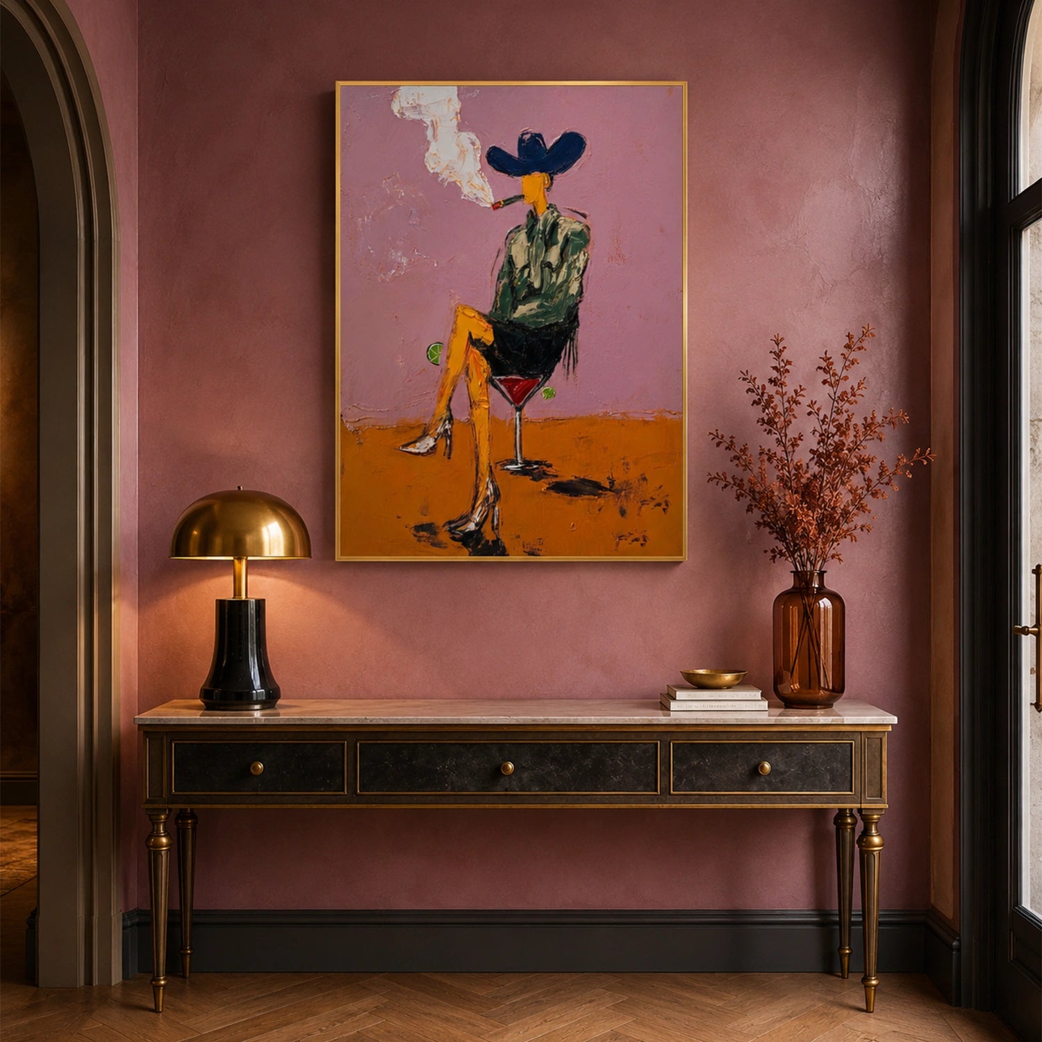 American Western Cowboy Art #VT215