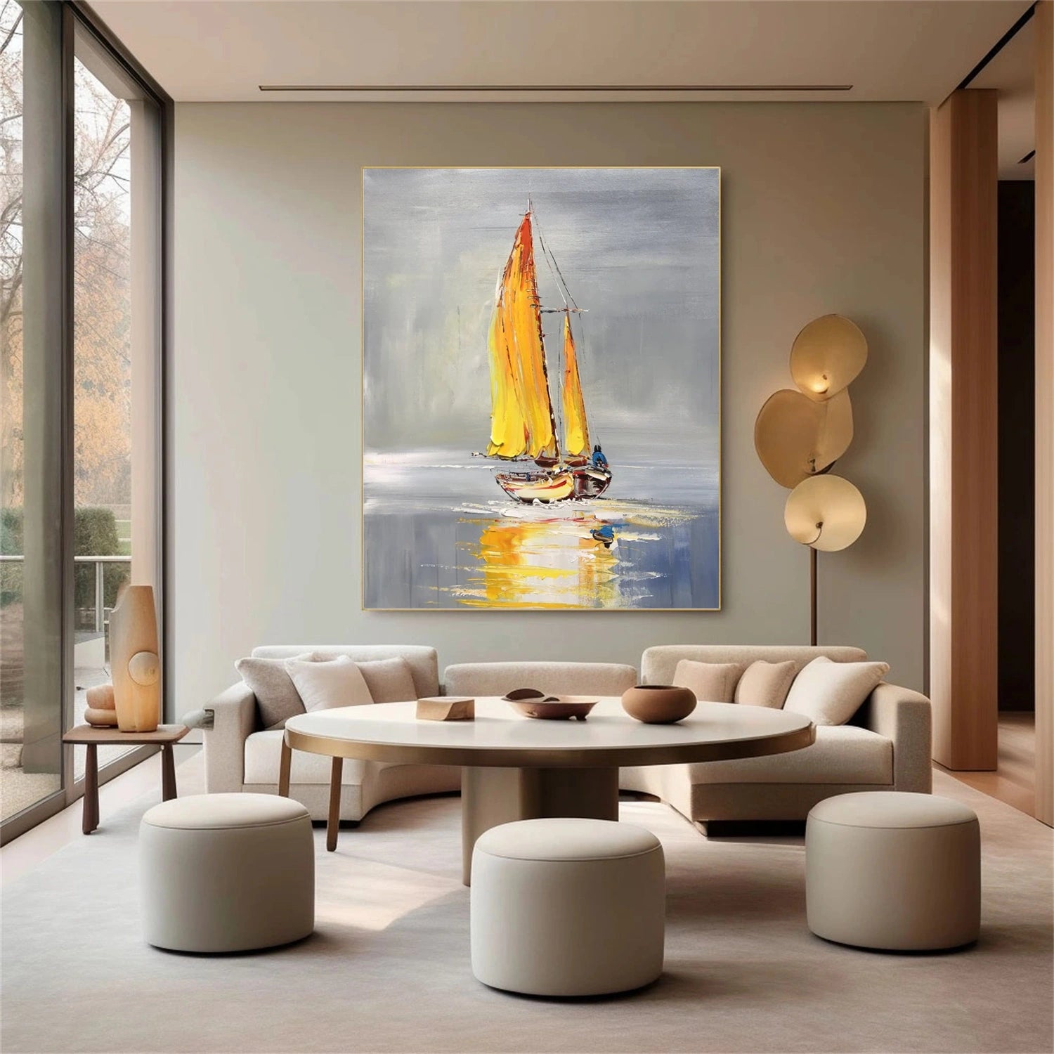 Ocean Abstract Wall Art #OP033
