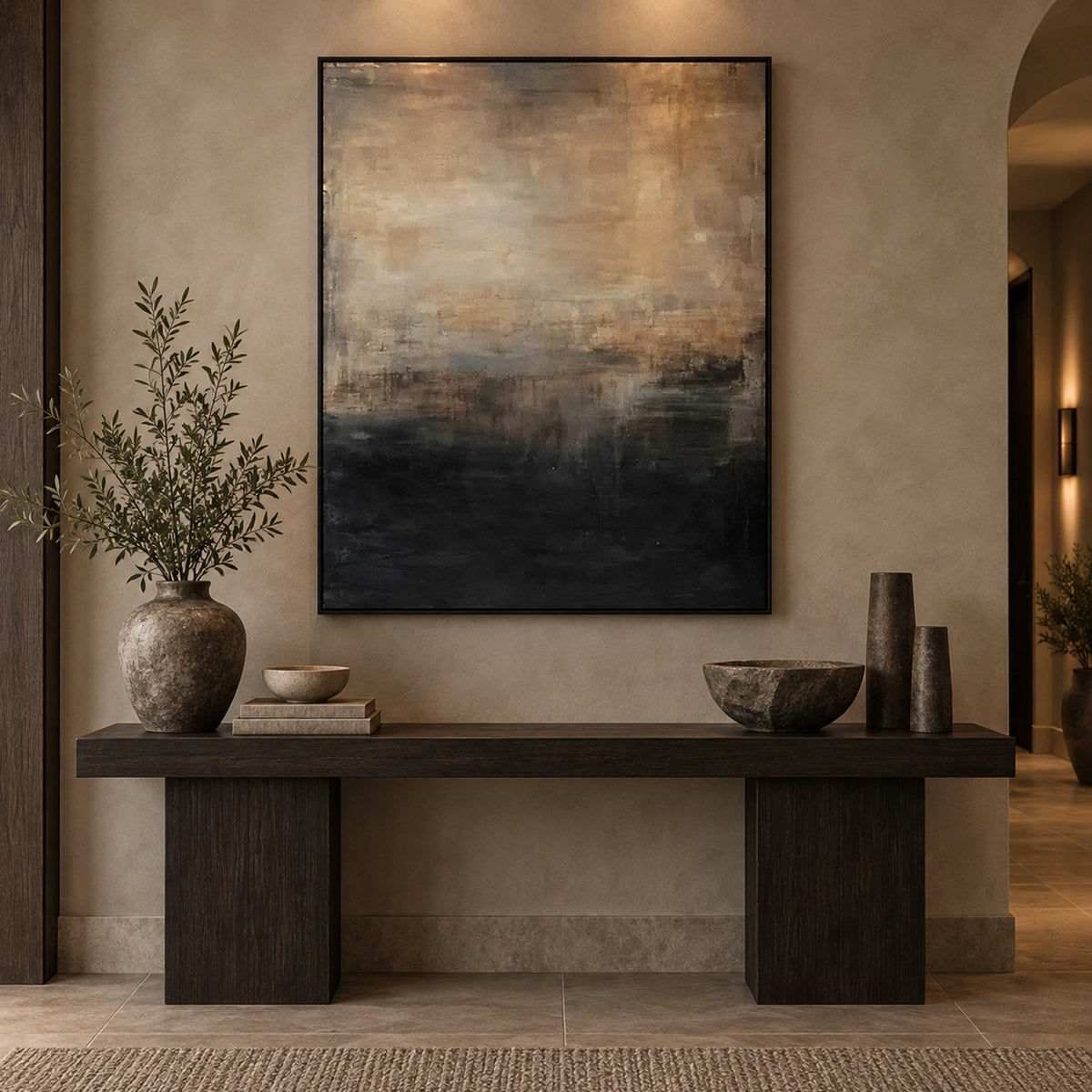 Abstract Canvas Wall Art #AP400