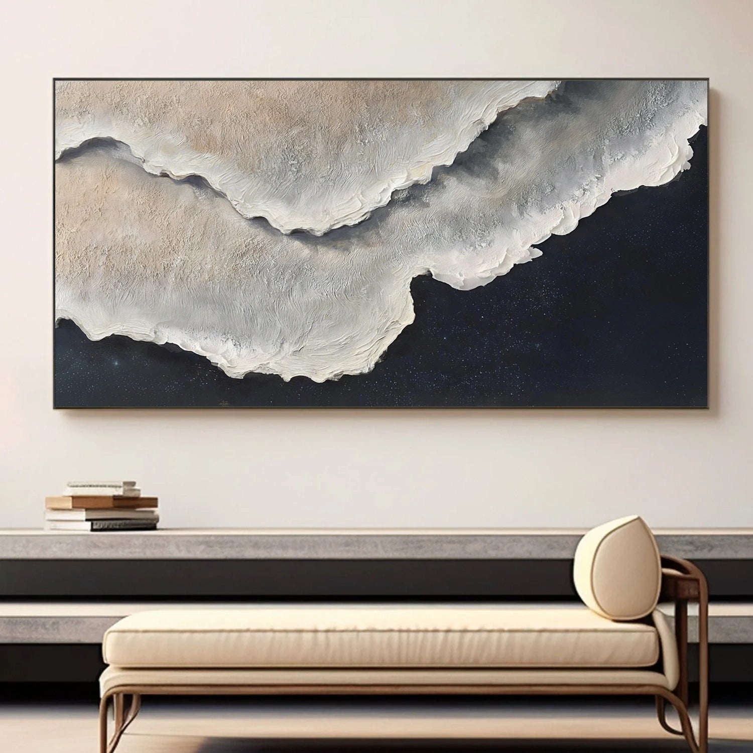 Ocean Abstract Textured Wall Art #OP061