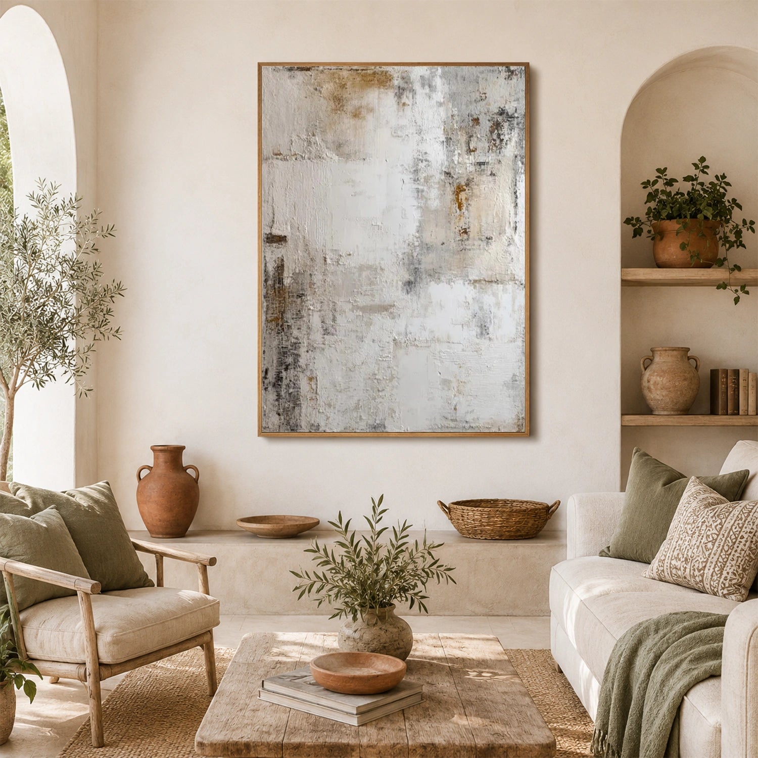 Abstract Textured Wall Art #AT172