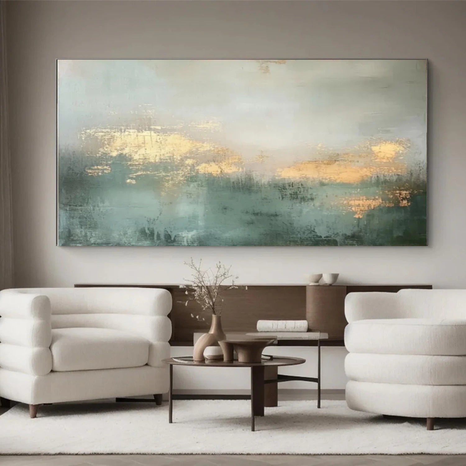 Abstract Canvas Wall Art #AP285