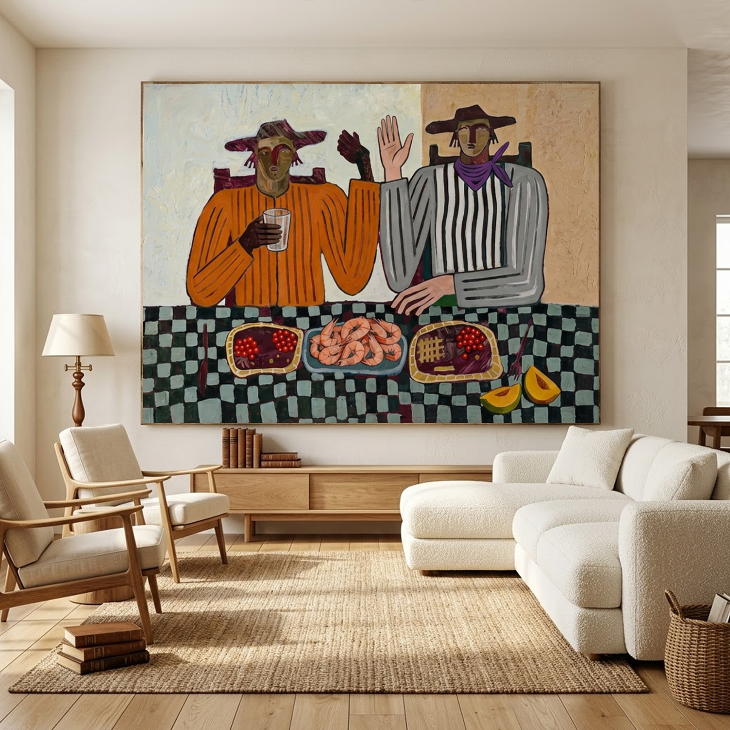 Vintage Americana Art #VT040