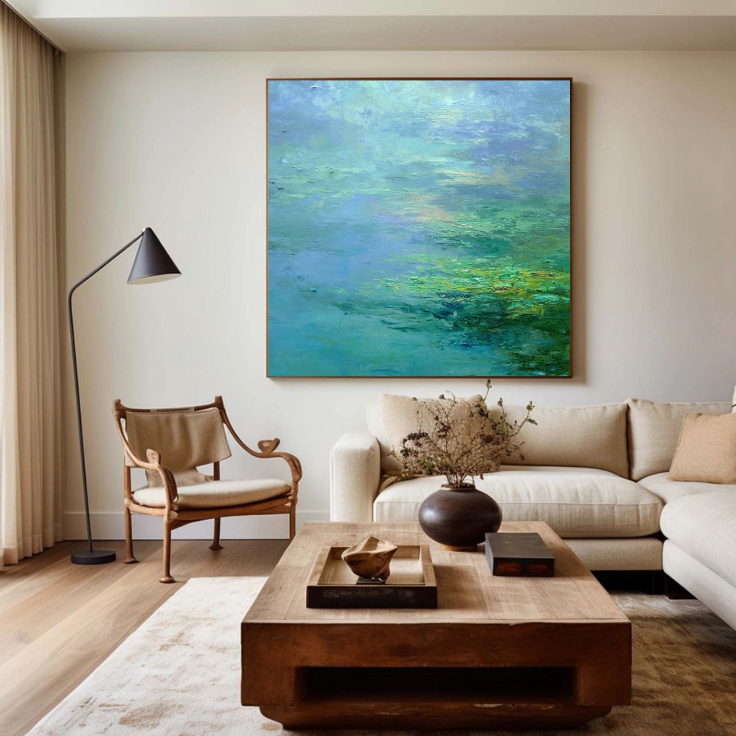 Abstract Canvas Wall Art #AP369