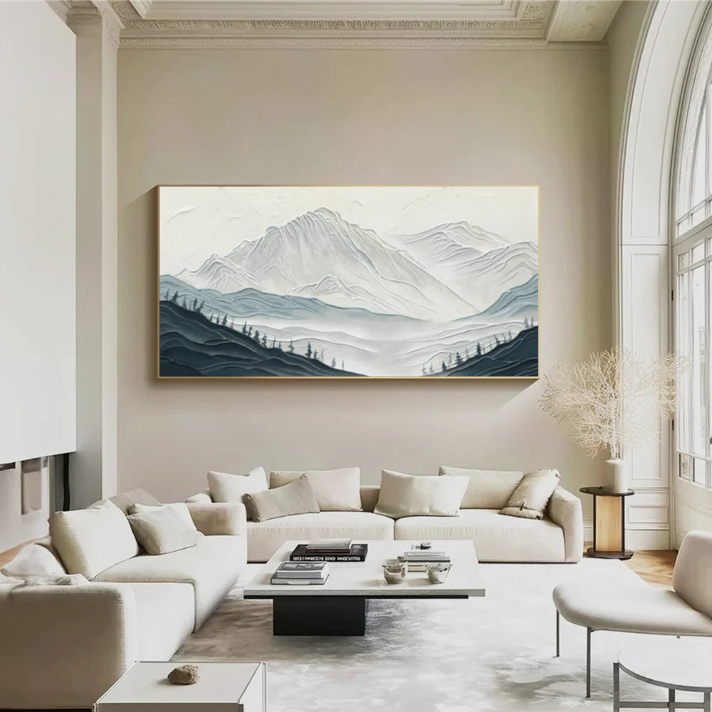 Mountain Textured Canvas Art  #MO017