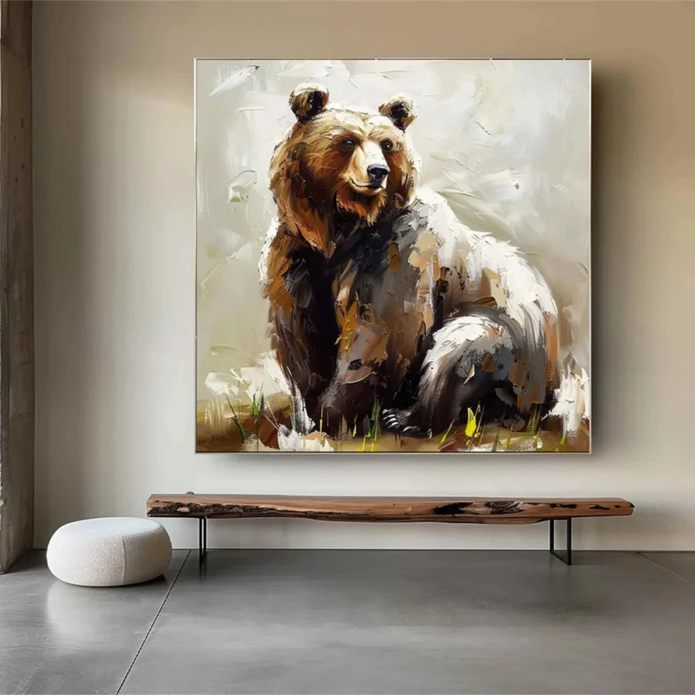 Animal Canvas Art Painting #AC018