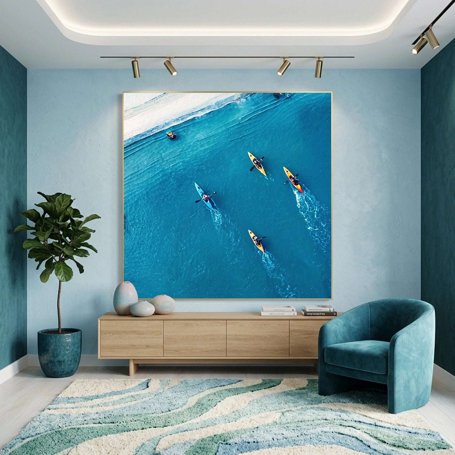 Surfing Sport Wall Art #MS125