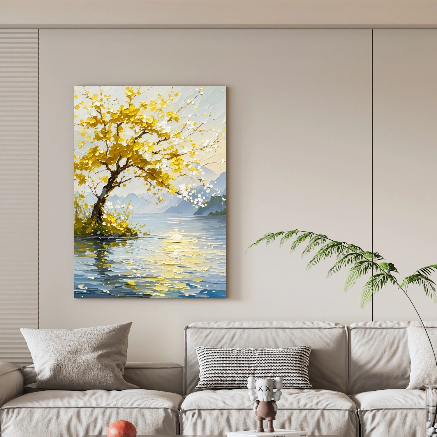 Tree Abstract Textured Wall Art #TP074