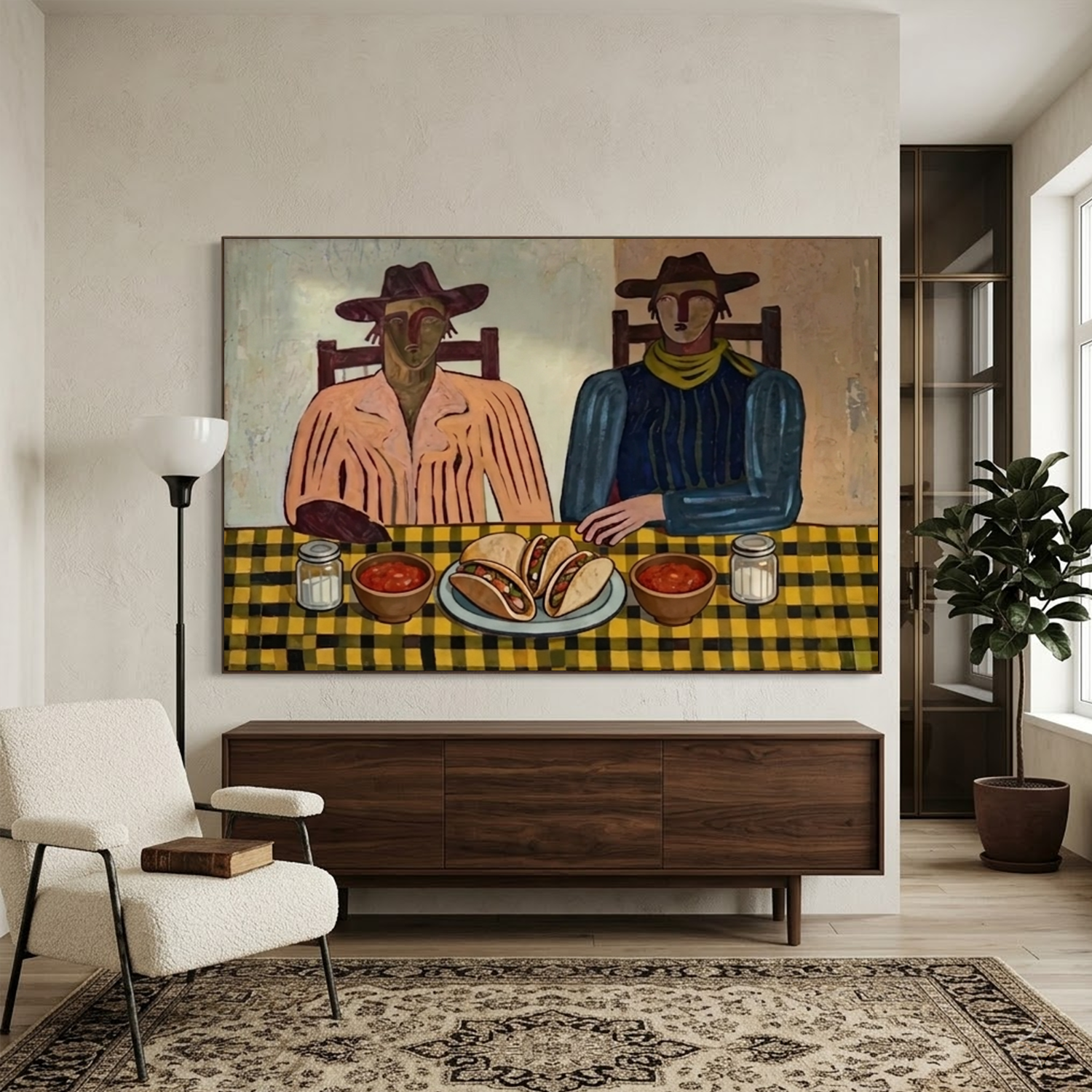Vintage Americana Art #VT042