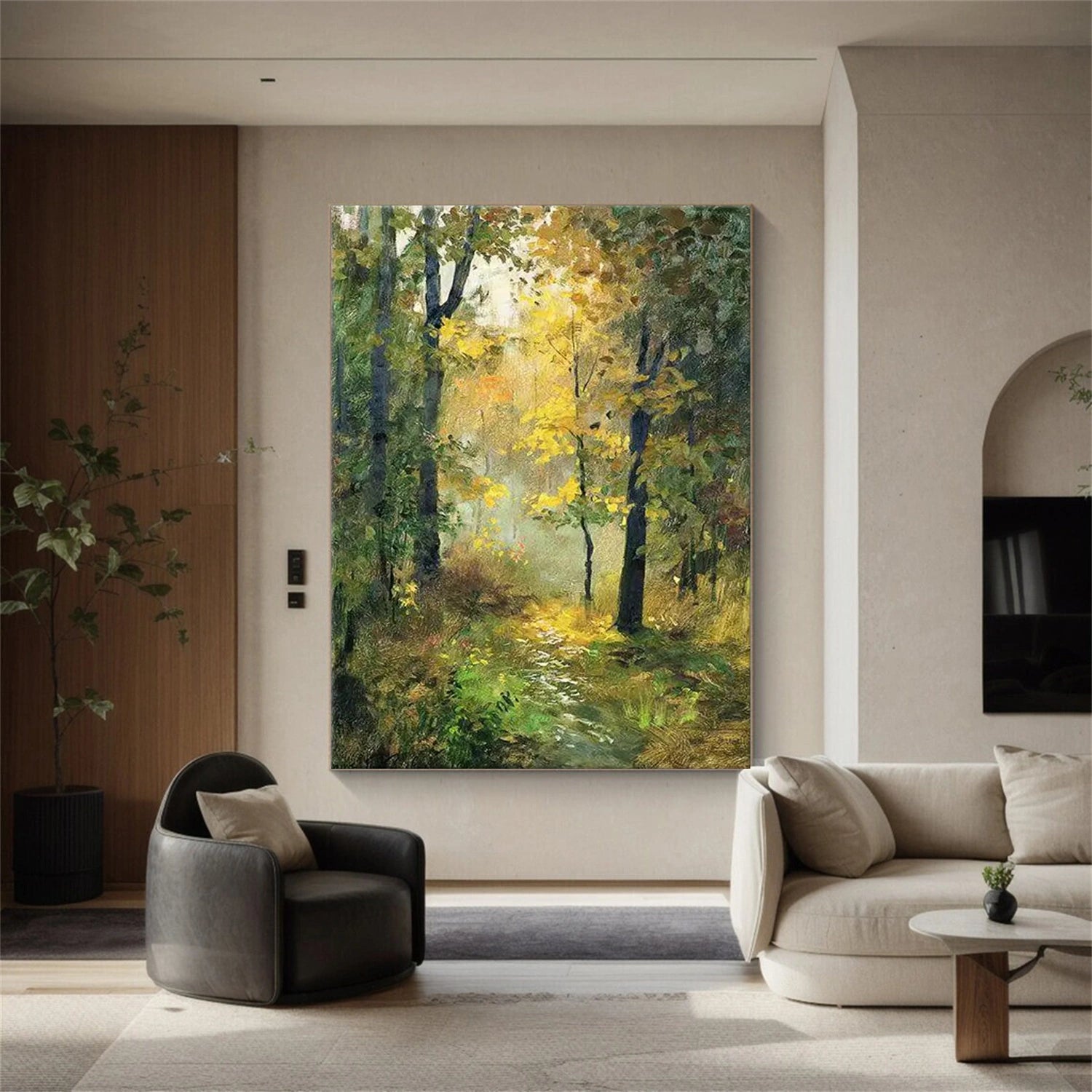 Tree Abstract Wall Art #TP052