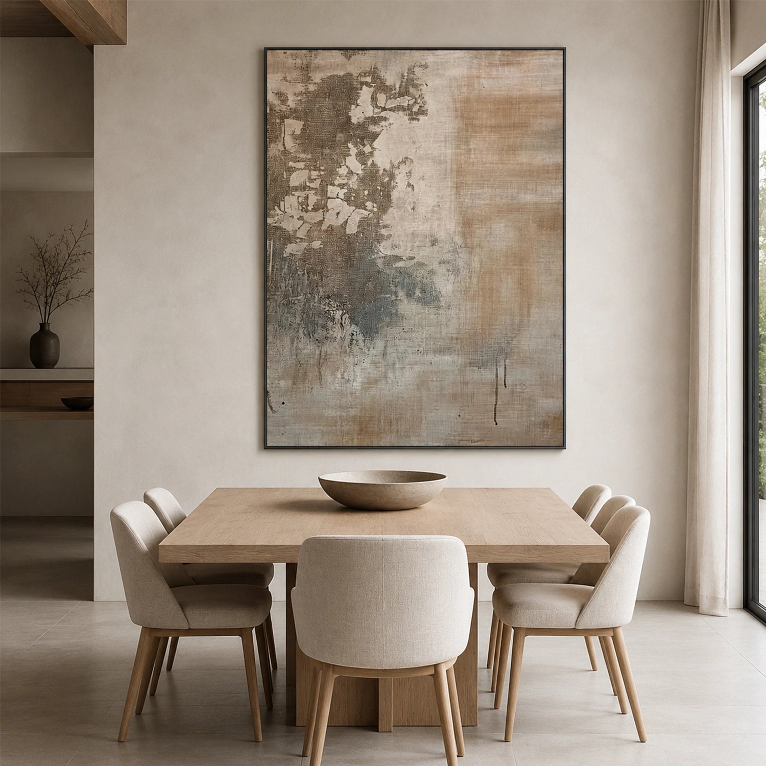 Abstract Canvas Wall Art #AP398