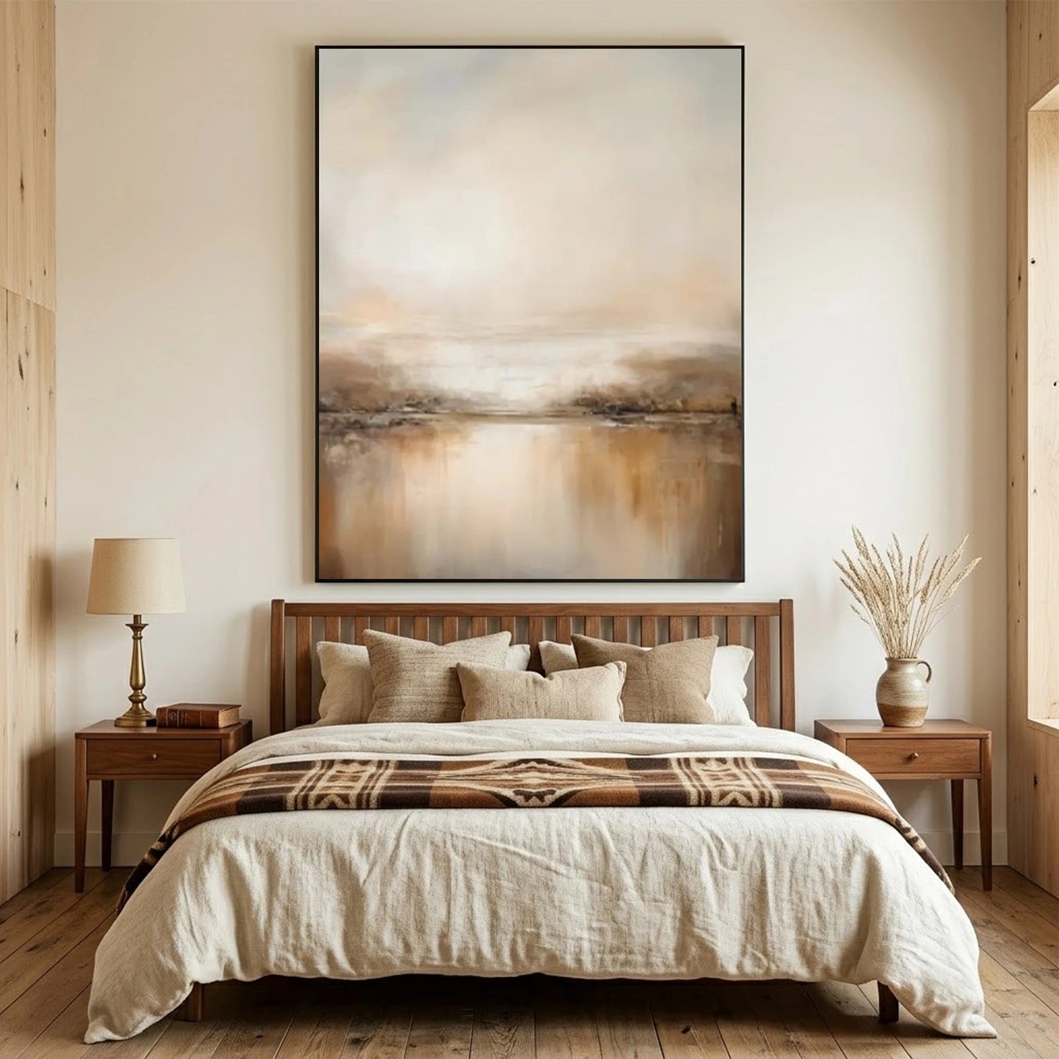 Abstract Canvas Wall Art #AP389