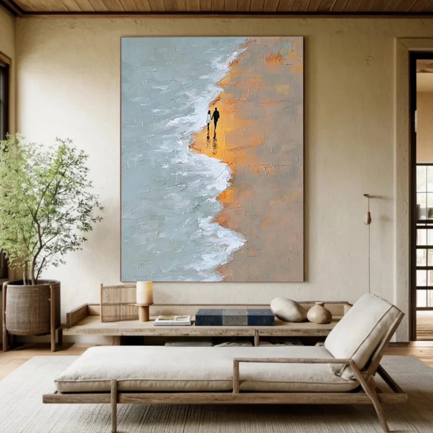 Ocean Abstract Wall Art #OP064