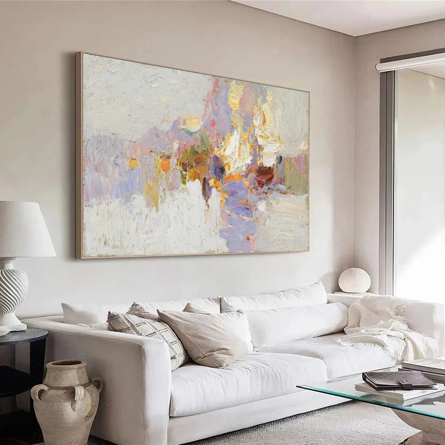 Colorful Abstract Canvas Wall Art #AP274