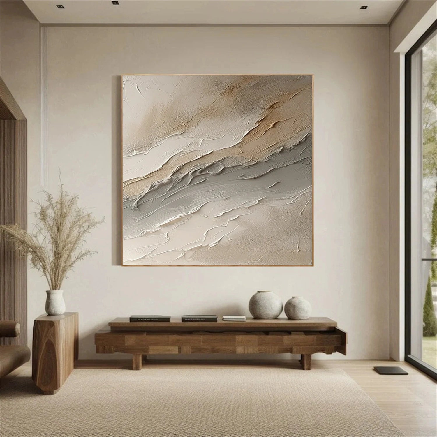 Abstract Textured  Wall Art #AT113