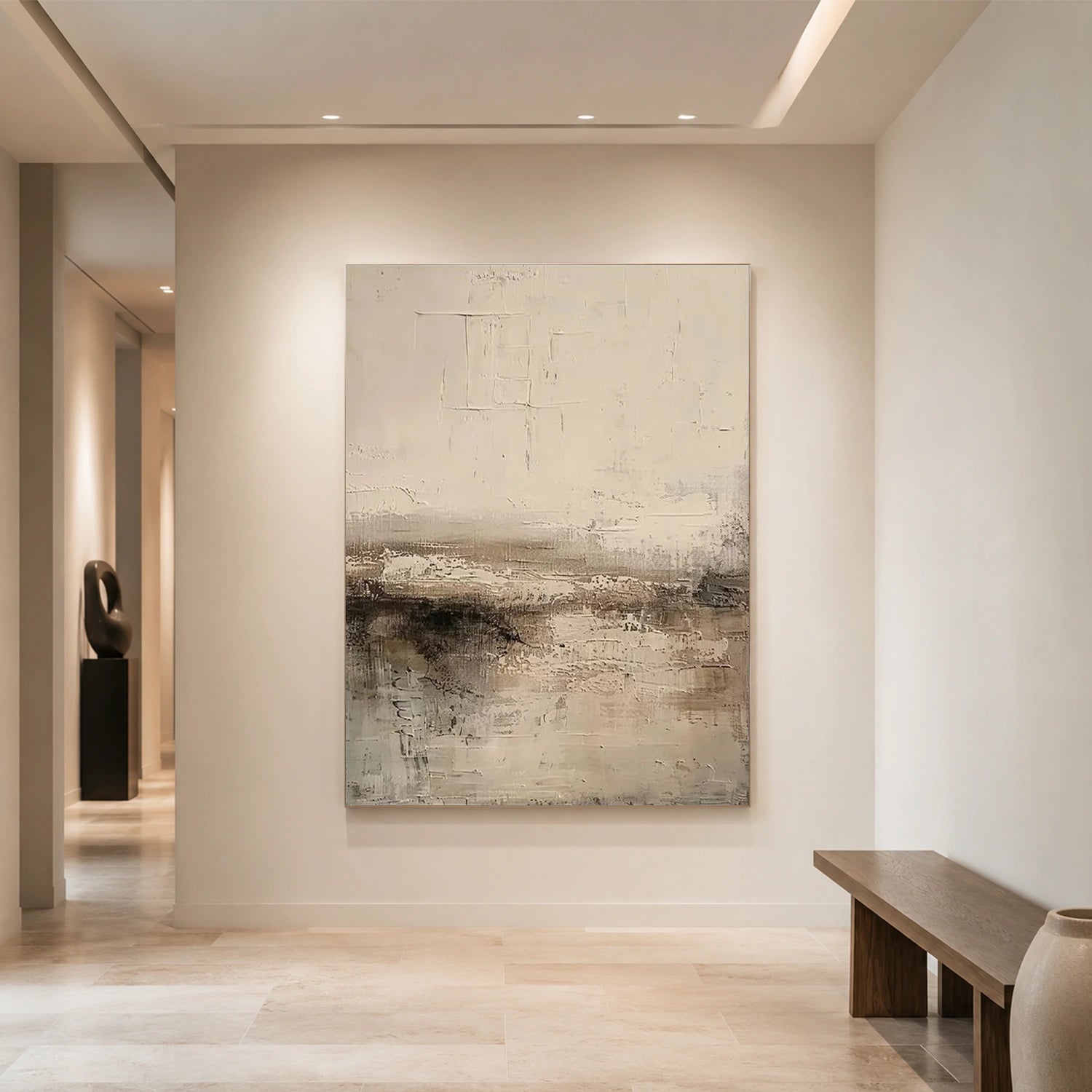 Abstract Textured  Wall Art #AT185