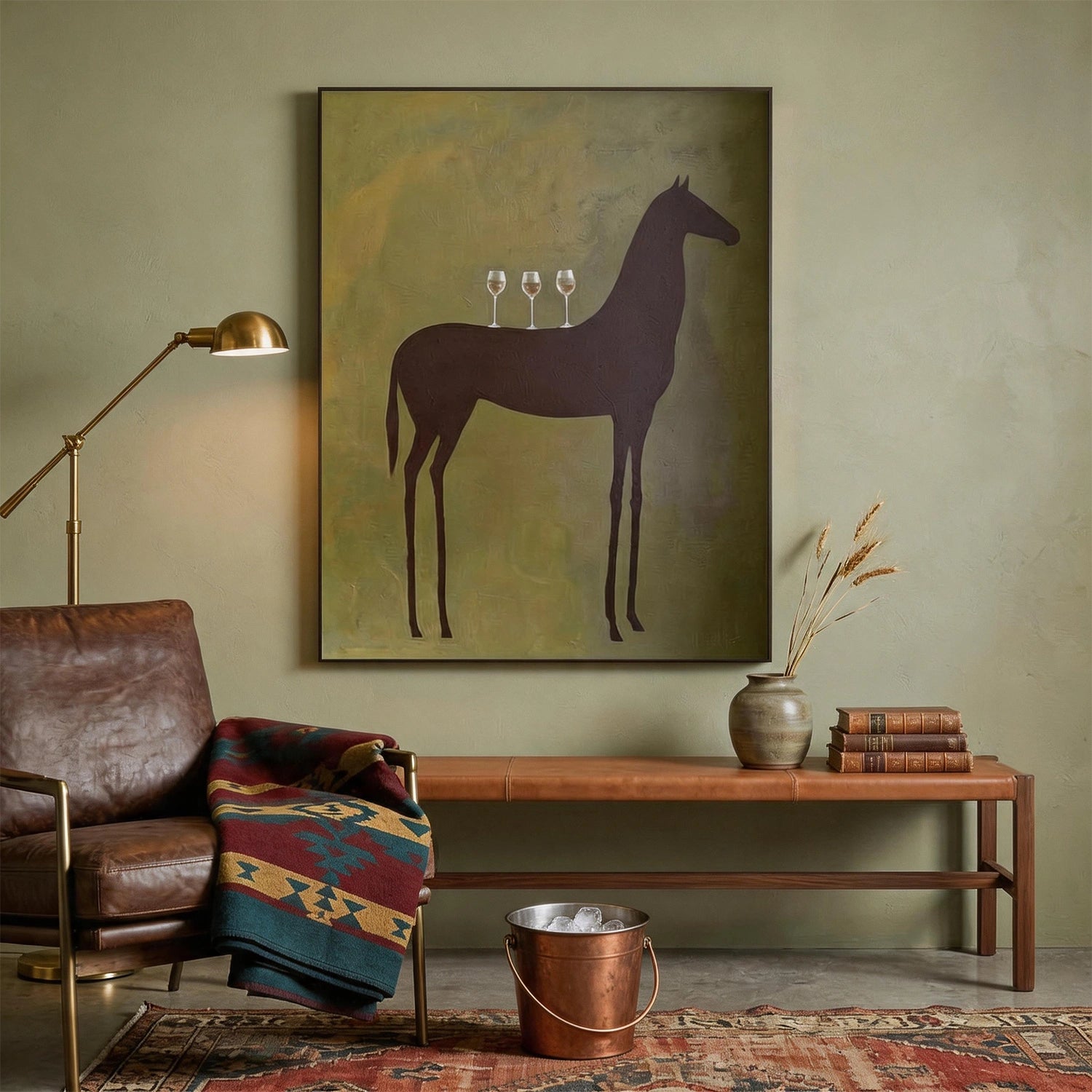 Vintage Americana Art #VT001