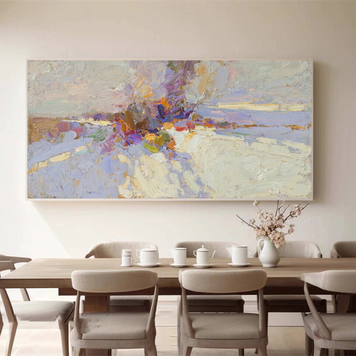 Colorful Abstract Canvas Wall Art #AP273