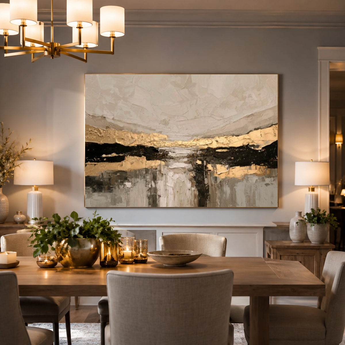 Abstract Textured Wall Art #AT200