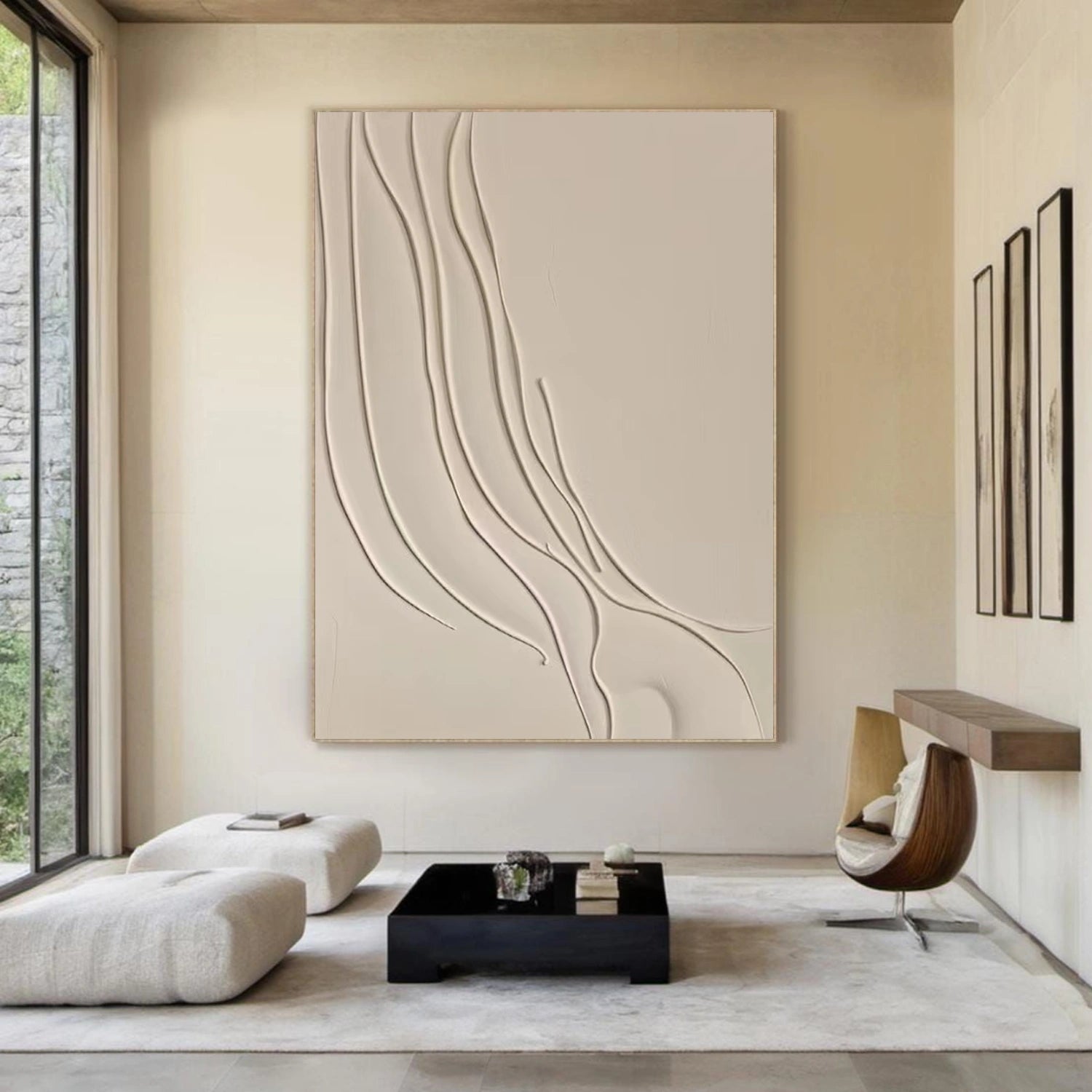 Minimalist Textured Canvas Art #MT187