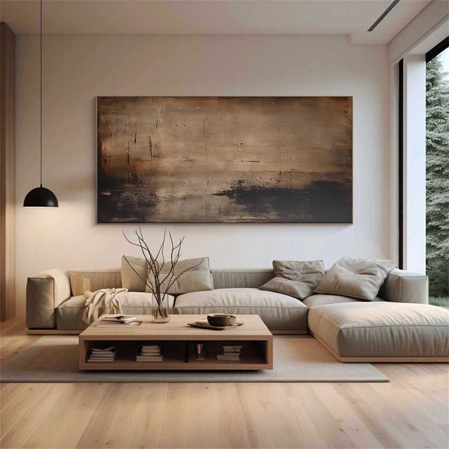 Abstract Canvas Wall Art #AP278