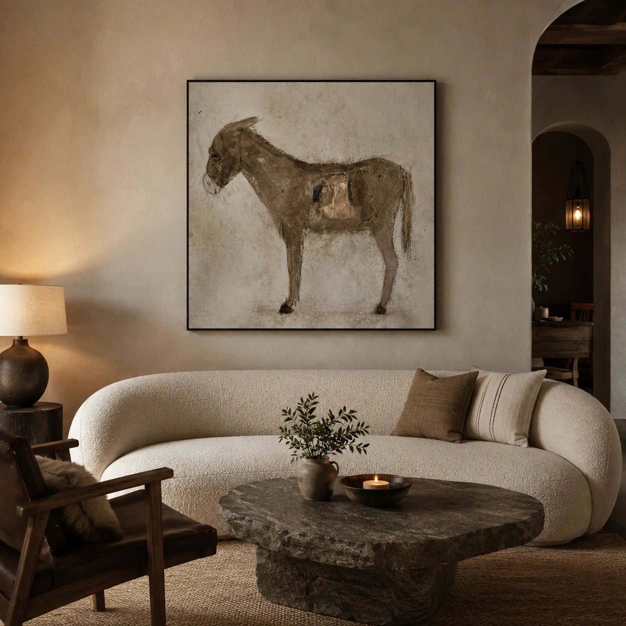 Abstract Animal Horse Wall Art #AC144