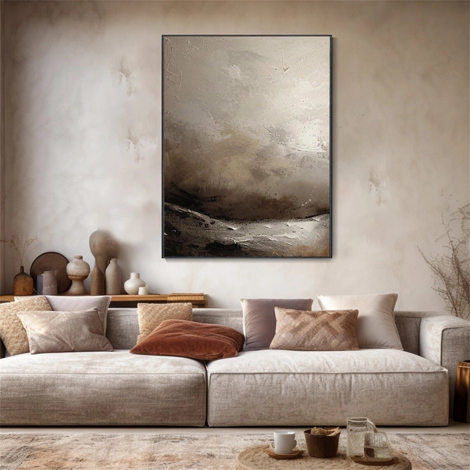 Abstract Textured Wall Art #AT154